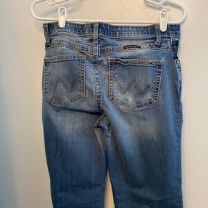 7/8x32 used wrangler q baby mid wash